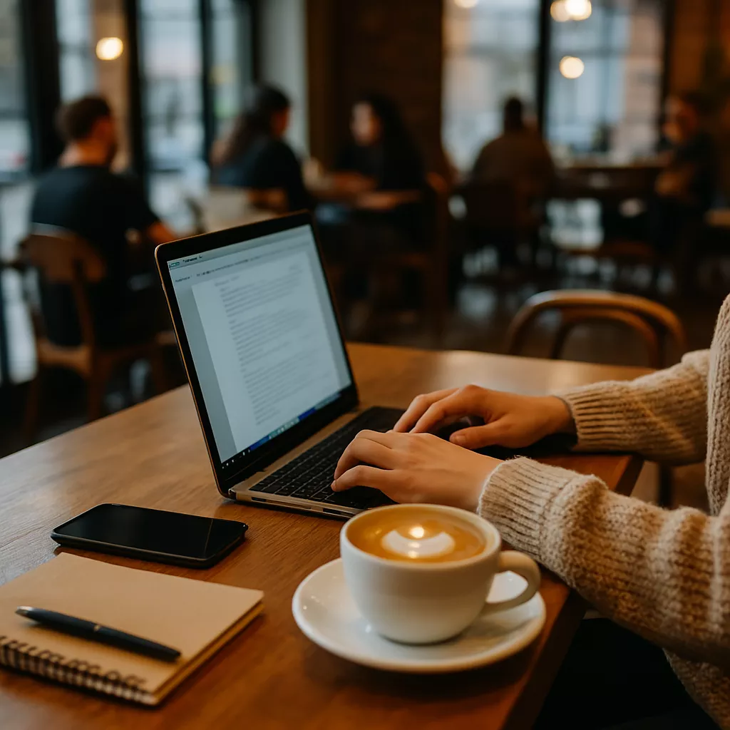Illustration de l'article : Pourquoi les Coffee Shops sont Devenus des Lieux de Travail ?