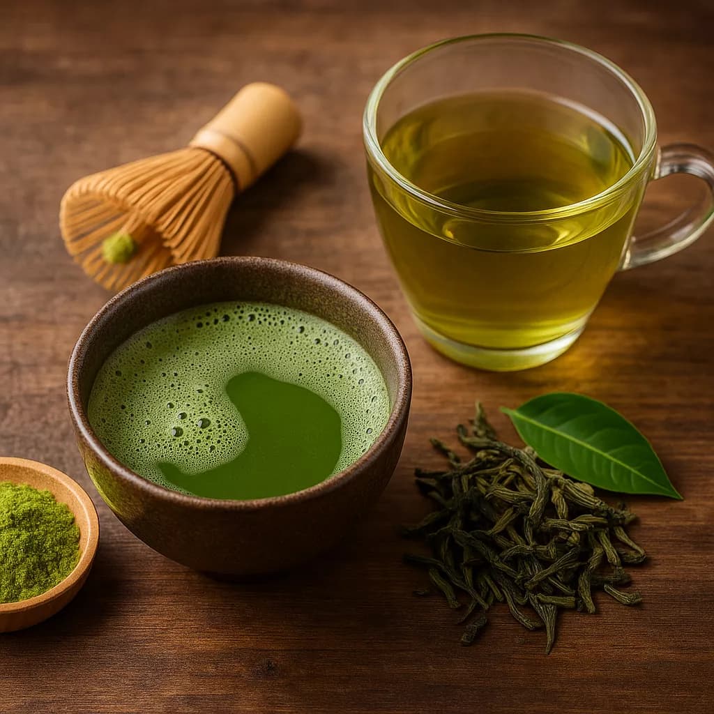 Illustration de l'article : Matcha vs thé vert classique : quelles différences ?